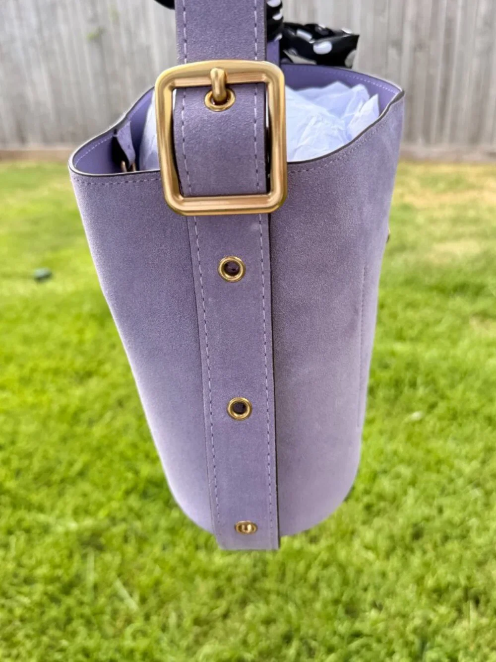 Lavender Bleeker Bucket Bag 21